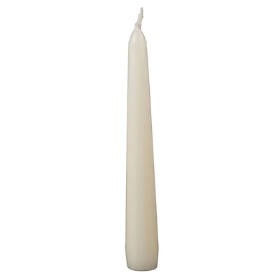 48 Pack: 8" Ivory Taper Candle by Ashland®