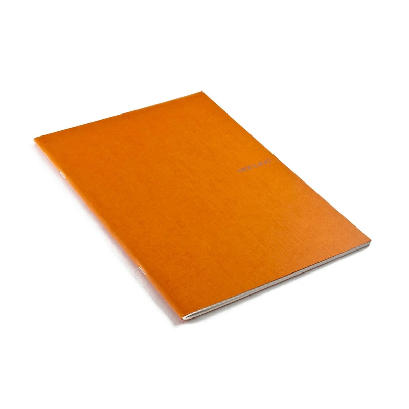 Fabriano® EcoQua Orange Blank Notebook, 8.27'' x 11.69''