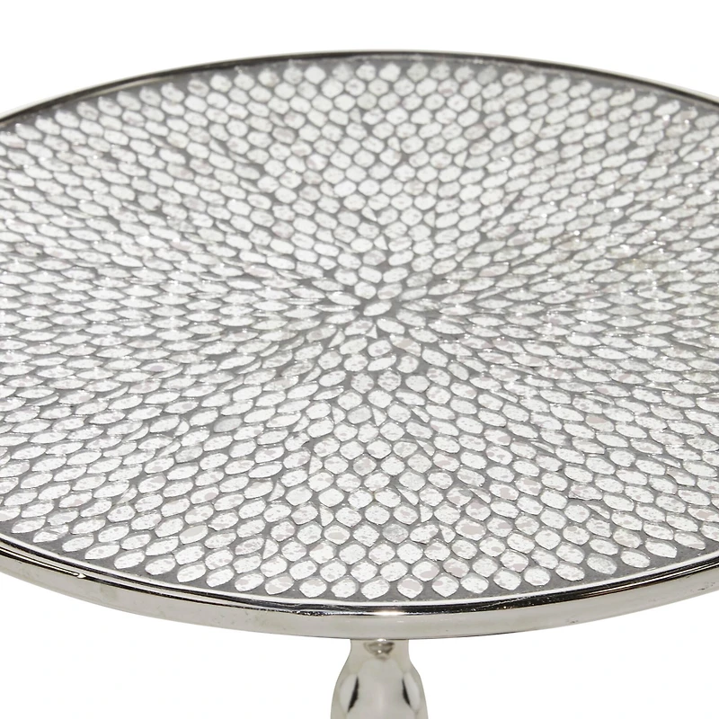 16" Silver Glam Coffee Table