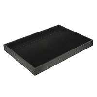 12 Pack: Black Velvet Jewelry Tray with Hooks by Bead Landing™ 