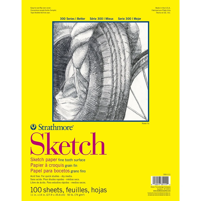 Strathmore® 300 Series Sketch Paper Pad