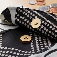 Gold Magnetic Purse Snap by Loops & Threads™