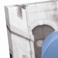 Blue Umbrella 12" x 18" Canvas Wall Art