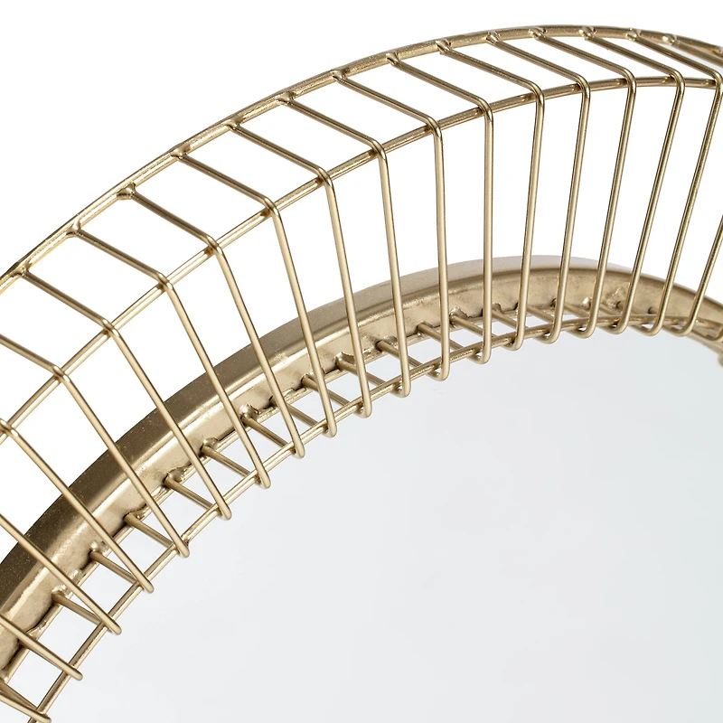 Habitat Argus 24" Golden Sunbeam Wall Mirror