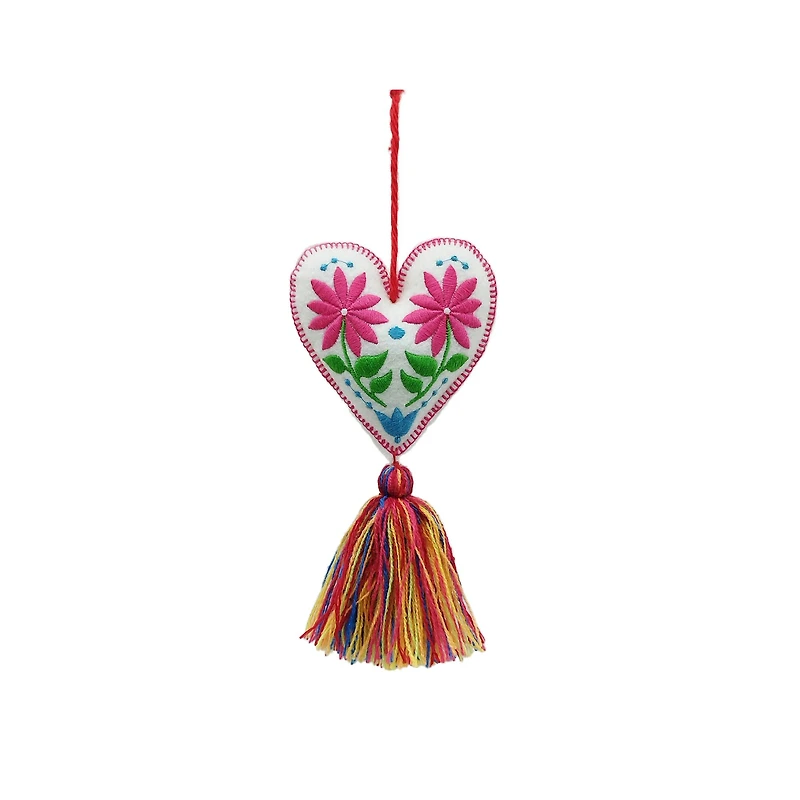 6.75" Pink Heart Ornament by Ashland®