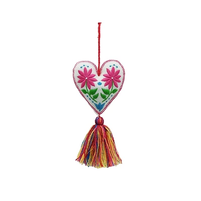 6.75" Pink Heart Ornament by Ashland®
