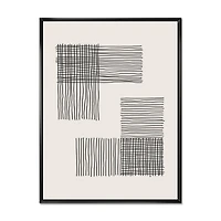 Designart - Minimal Geometric Compostions Of Elementary Forms XXI