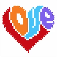 Diamond Dotz® LOVE Diamond Painting Artwork Kit with Frame