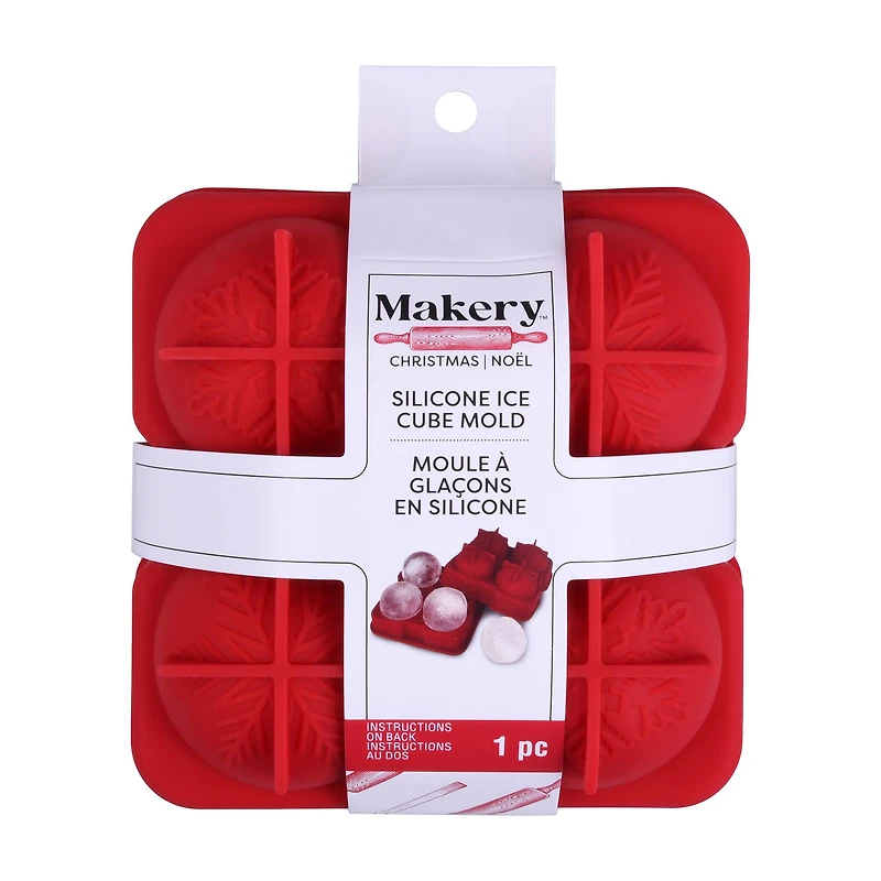 Christmas Snowflakes Silicone Ice Cube Mold by Makery™