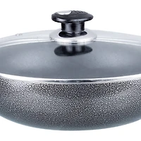 Brentwood 11" Nonstick Aluminum Wok with Lid