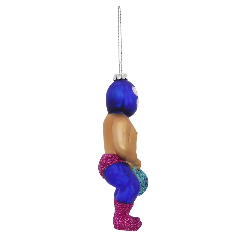 6" Luchador Glass Ornament by Ashland®