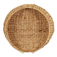 Household Essentials Round Woven Basket with Handles