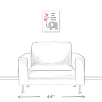 Never Forget How Much I Love You Canvas Wall Art