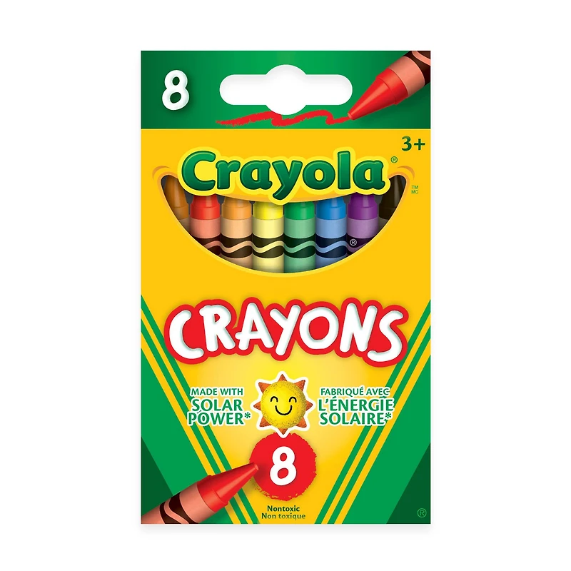 12 Packs: 8 ct. (96 total) Crayola® Boxed Crayons