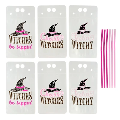 Witch Hat Drink Pouches, 6ct. by Celebrate It™