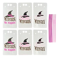 Witch Hat Drink Pouches, 6ct. by Celebrate It™