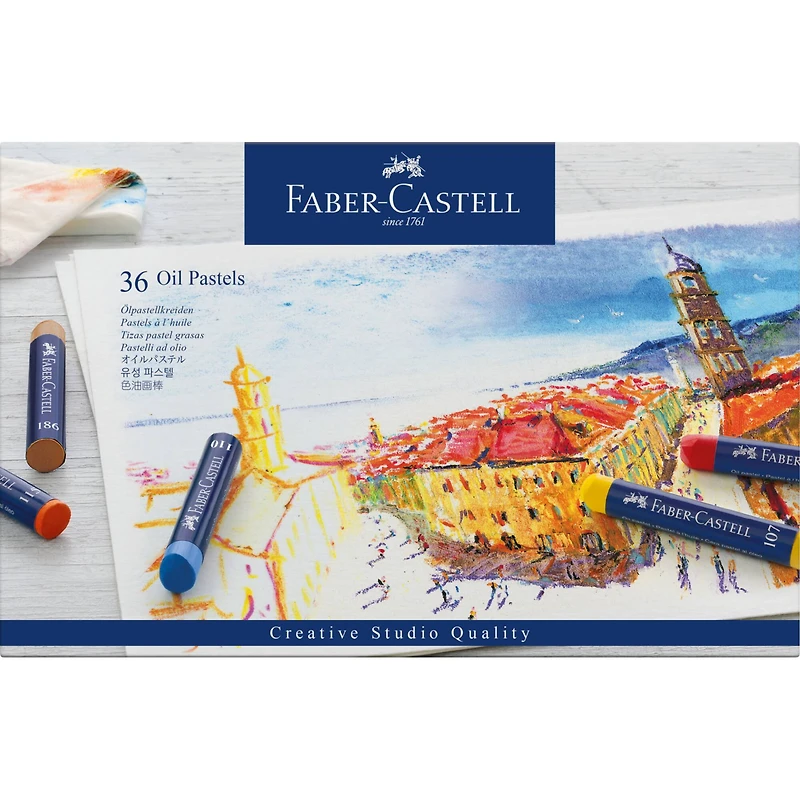 8 Packs: 36 ct. (288 total) Faber-Castell® Creative Studio Oil Pastels