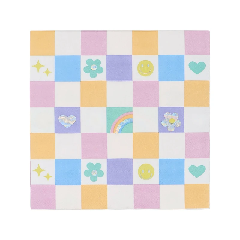 12 Packs: 20 ct. (240 total) Good Vibes Lunch Napkins by Celebrate It™