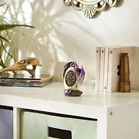 Purple Dragon Egg Statue 3.25" x 3" x 4.5