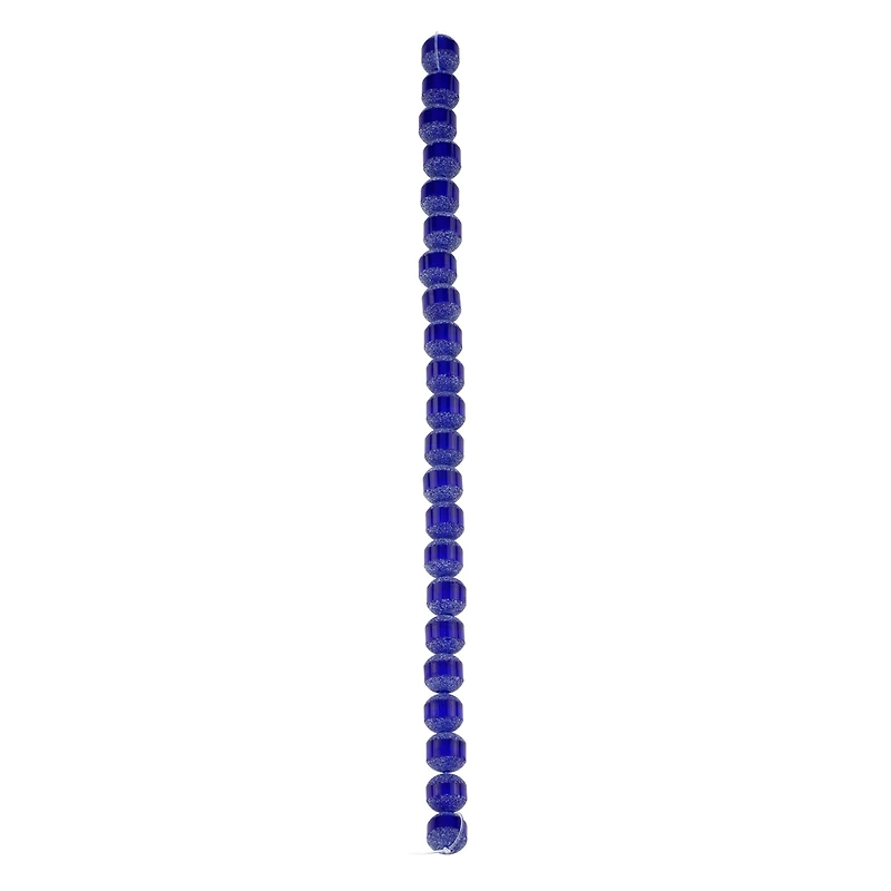 Blue Matte Glass Round Beads, 8mm by Bead Landing™