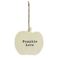 5.5" Pumpkin Love Ceramic Wall Décor by Ashland®