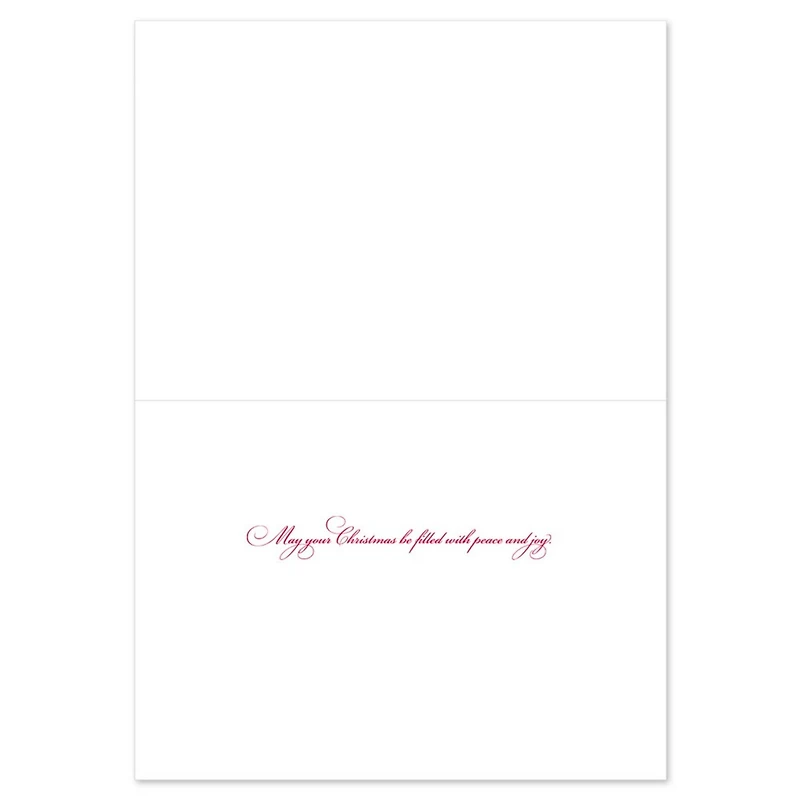 JAM Paper 5" x 7" Modern Christmas Cards & Matching Envelopes Set, 16ct.