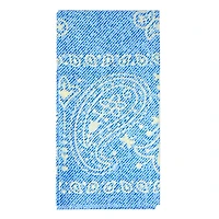 24 Pack: 54" x 108" Blue Bandana Table Cover by Celebrate It™