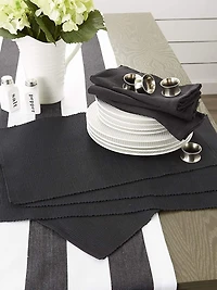 DII® Ribbed Cotton Placemats