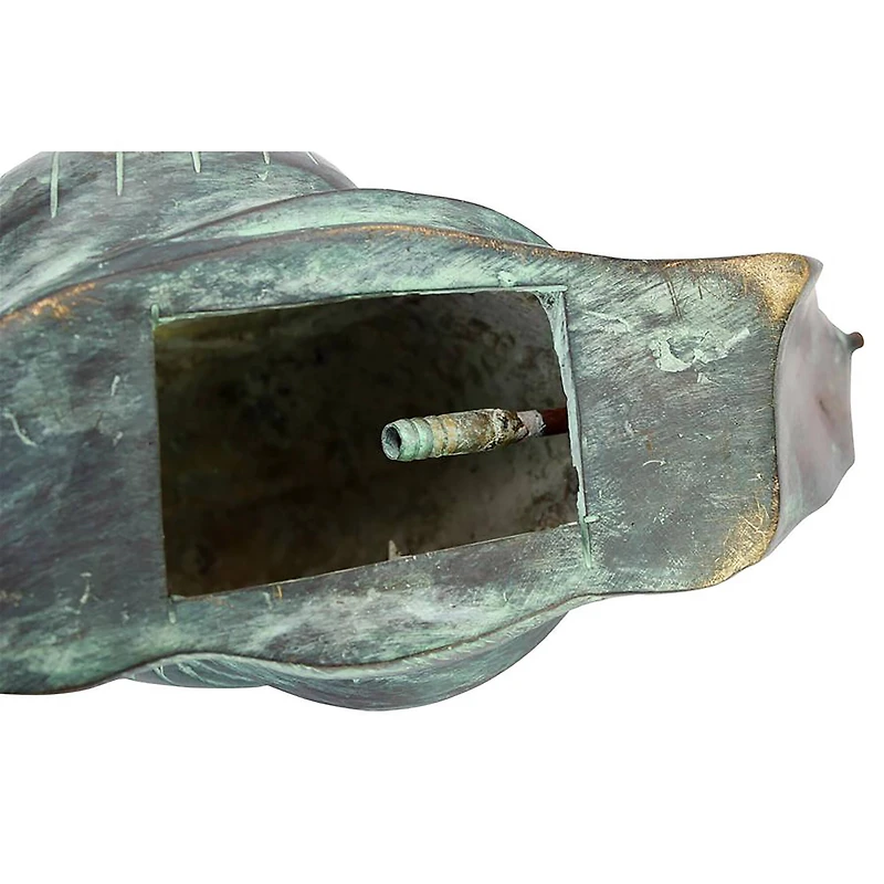 Design Toscano 7" Cast Bronze Land Snail Garden Statue