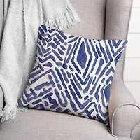 Notches Throw Pillow