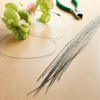 12 Packs: 35 ct. (420 total) 22 Gauge Green Stem Wire by Ashland®