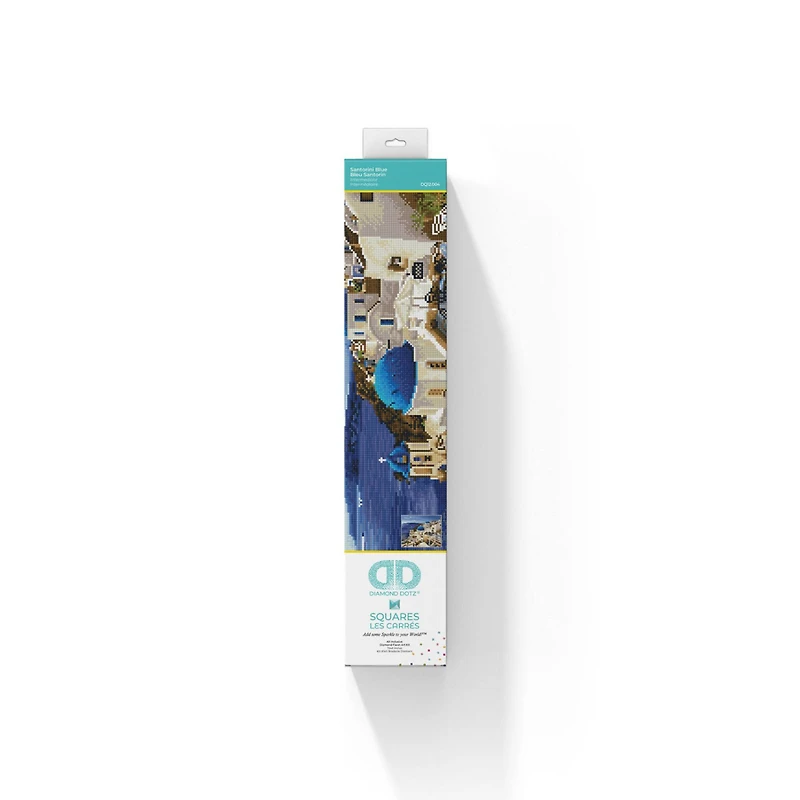 Diamond Dotz® Intermediate Santorini Blue Diamond Art Painting Kit