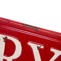 Glitzhome® 45.75" Merry Christmas Metal Wall Sign