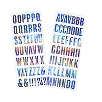 Oil Slick Chipboard Stickers by Recollections™