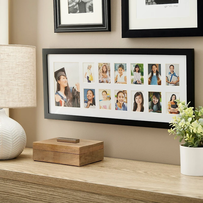 13 Opening Black Collage Frame by Studio Décor®