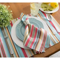 DII® Summer Stripe Outdoor Napkin, 6ct.