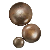 Bronze Metal Rustic Abstract Wall Décor Set