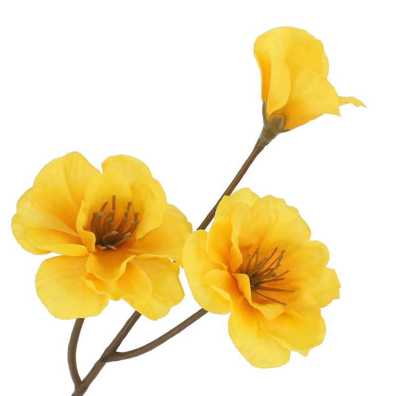40" Yellow Blossom Branch Stem by Ashland®