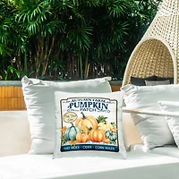 Stupell Industries Autumn Farm Pumpkin Patch Outdoor Printed Pillow