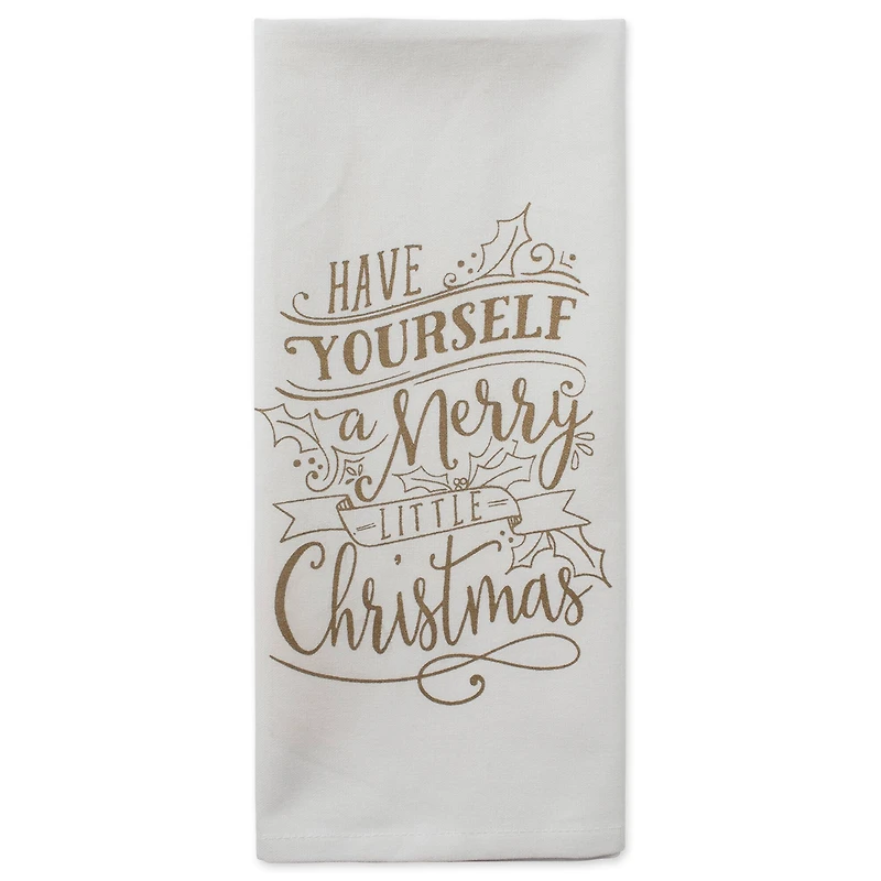 DII® Assorted Merry Little Christmas Dishtowel Set