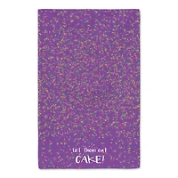 Let Them Eat Cake Mardi Gras Tea Towel Set