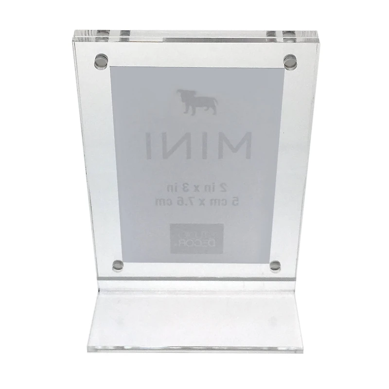 Clear Slanted 2" x 3" Mini Frame by Studio Décor®