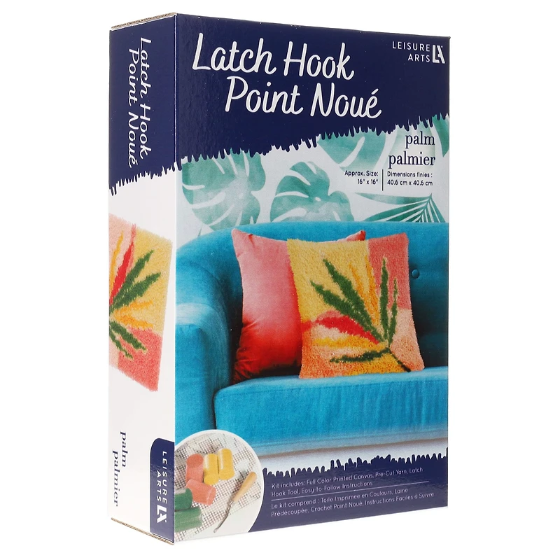 Leisure Arts® Palm Latch Hook Kit