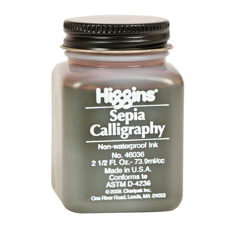 Higgins® Sepia Calligraphy Ink, 2.5oz.