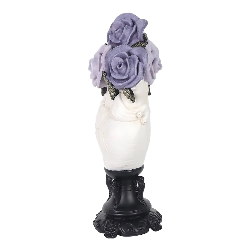 11" Purple Roses in Heart Tabletop Accent by Ashland®