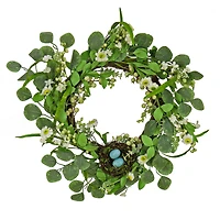 20'' Daisies and Berries Wreath