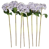 32" Purple Hydrangea Artificial Flower Stem, 8ct.