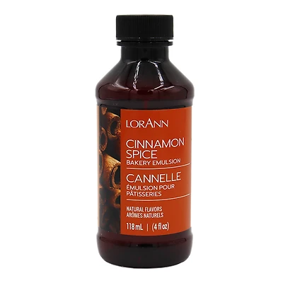 LorAnn Cinnamon Spice Bakery Emulsion, 4oz.