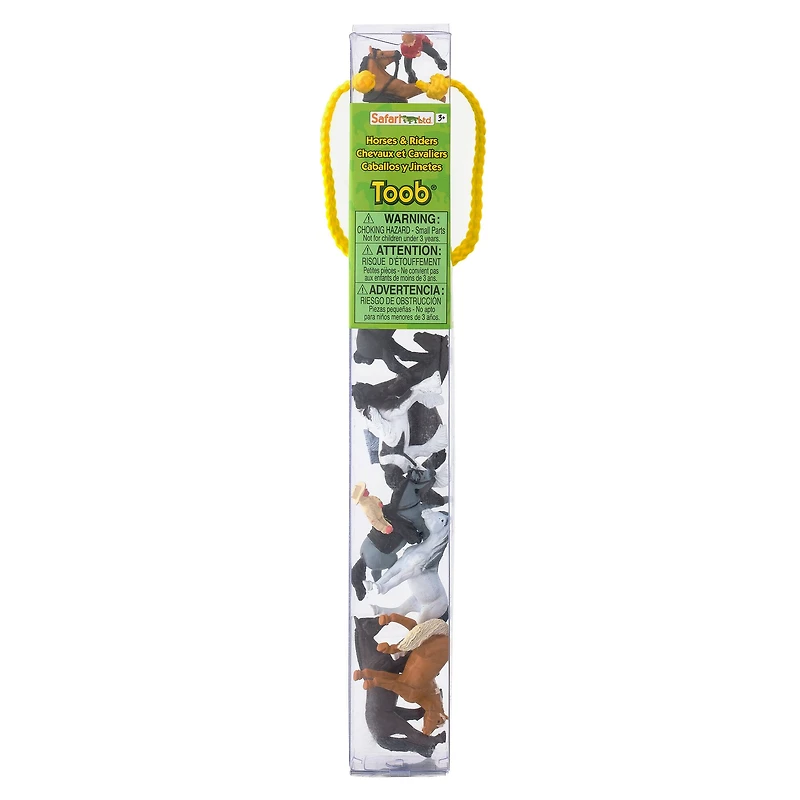 12 Pack: Safari Ltd® TOOBS® Horses & Riders Set