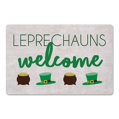 Leprechauns Welcome 27" x 18" Floor Mat